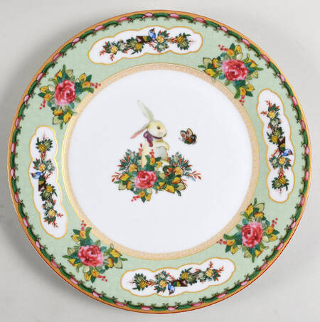 Famille Rose Dinner Plate
