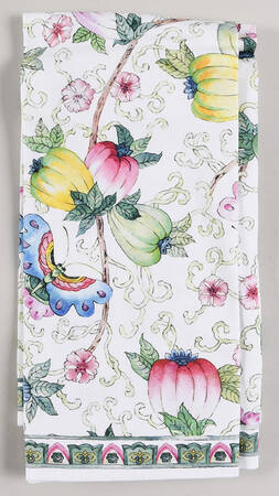 Famille Rose Cloth Napkin