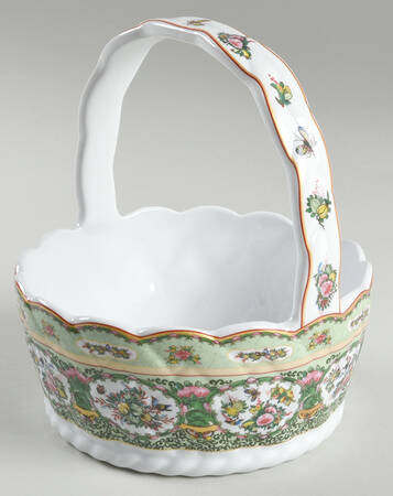 Famille Rose Small Catch All Basket