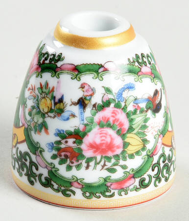 Famille Rose 1" Small Candlestick