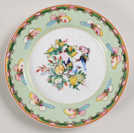 Famille Rose Appetizer Plate