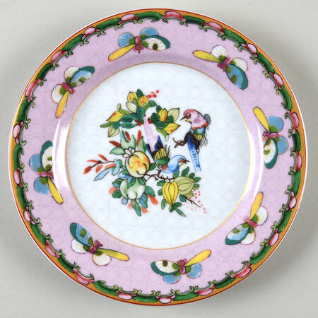 Famille Rose Appetizer Plate