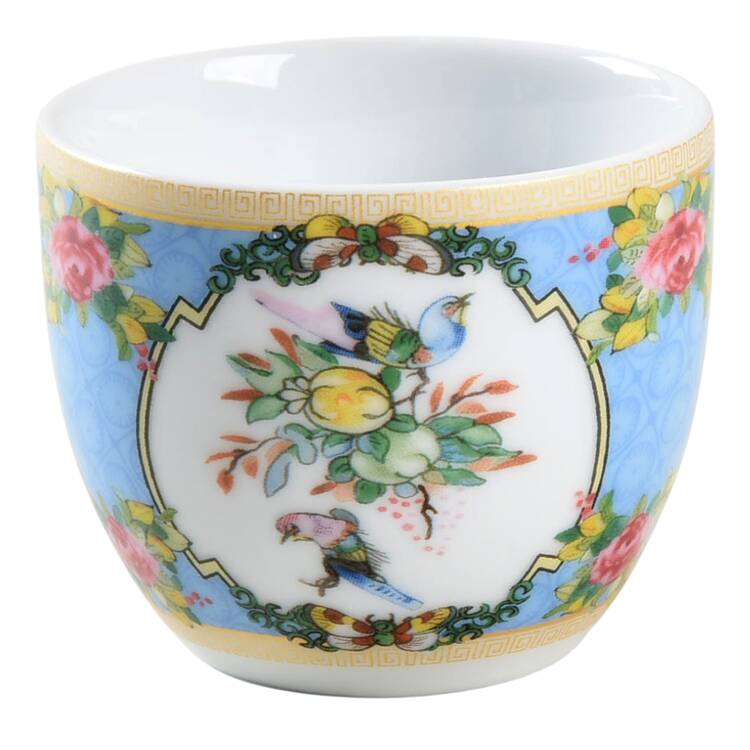 Famille Rose Espresso Cup/No Handle
