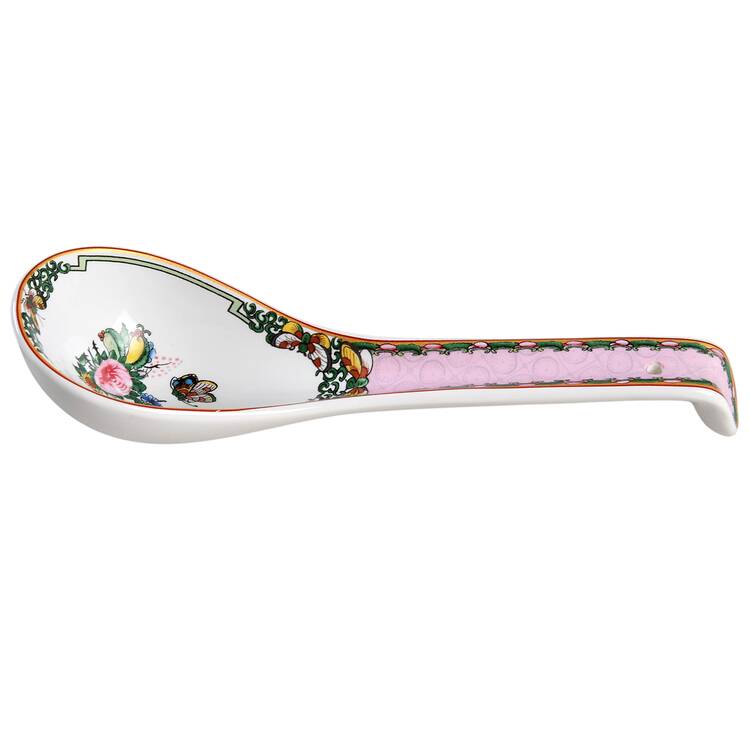 Famille Rose Chinese Teaspoon