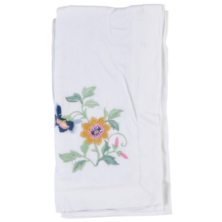 Famille Rose Linen Napkin - Set of 4