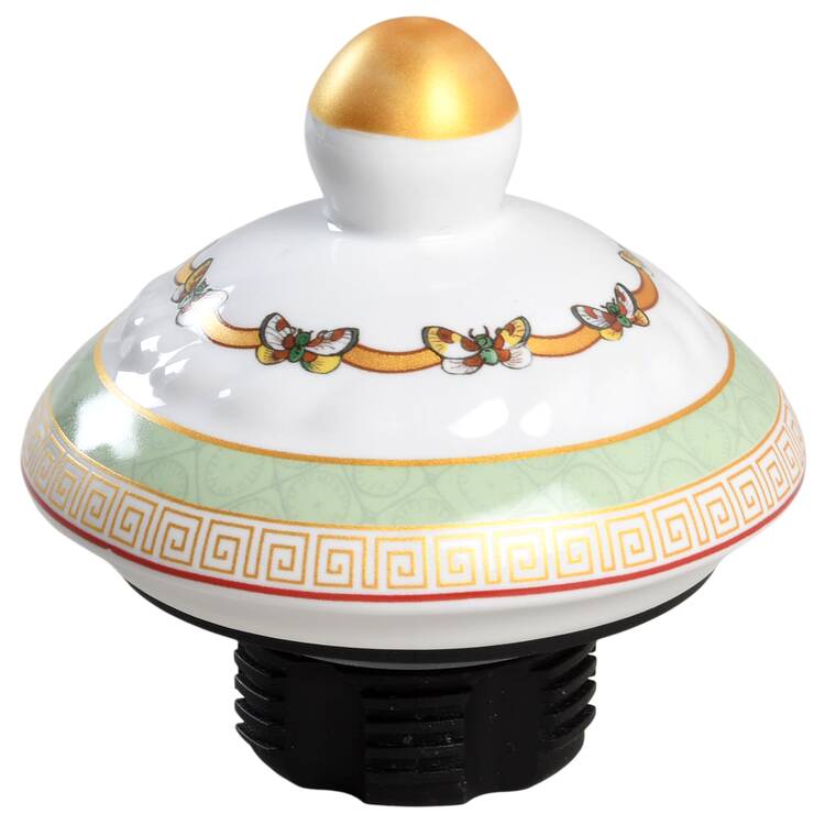 Famille Rose Lid for Coffee Pot