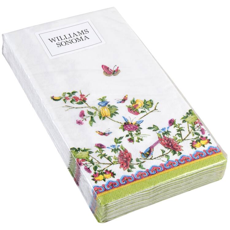 Famille Rose Package of Paper Guest Towel Napkins