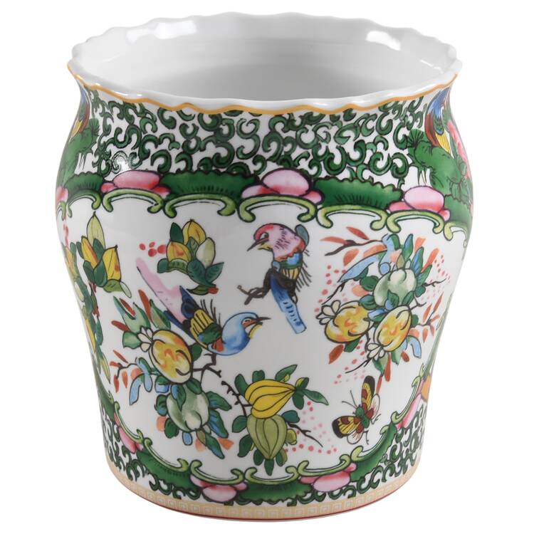 Famille Rose 5" Cachepot/Vase