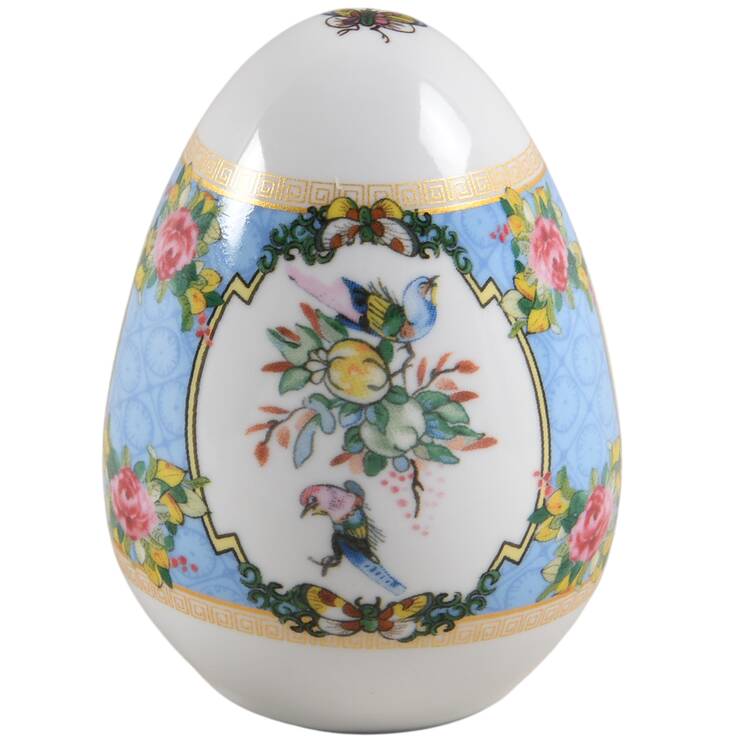Famille Rose Small Decorative Egg