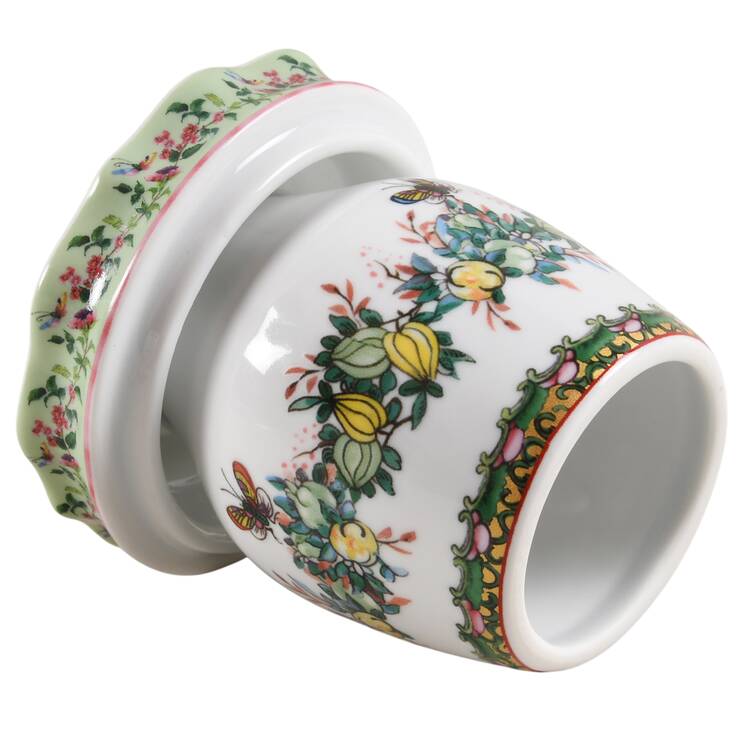 Famille Rose Lid for Butter Bell