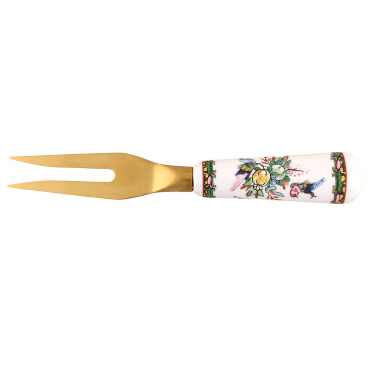 Famille Rose Cheese Spreader/Serving