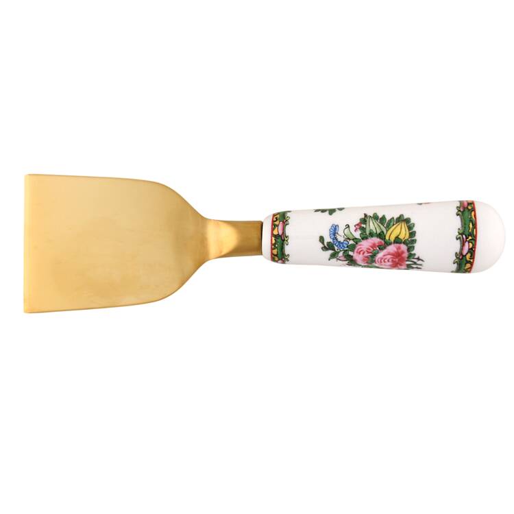 Famille Rose Cheese Plane with Stainless Plane