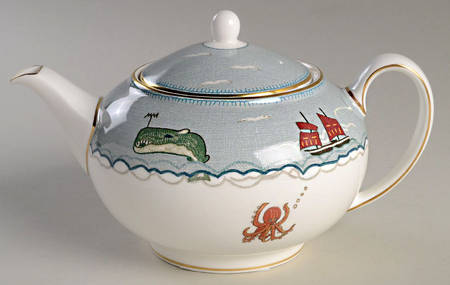 Sailor's Farewell Teapot & Lid