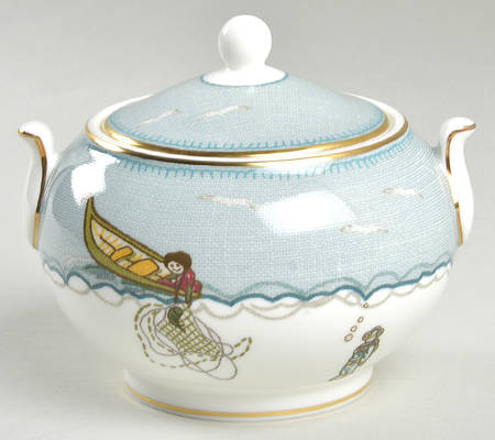 Sailor's Farewell Sugar Bowl & Lid