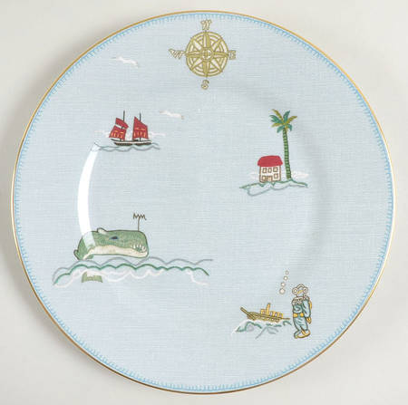 Sailor's Farewell Salad Plate