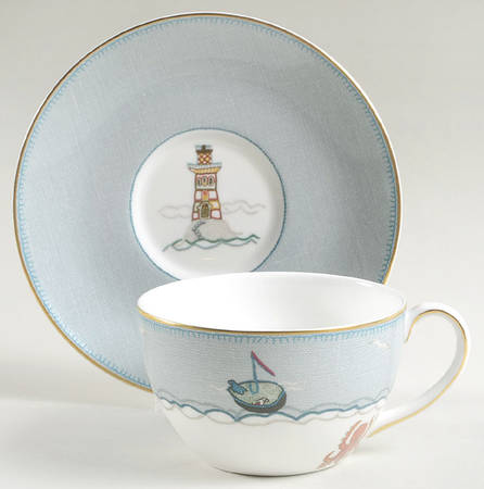 Sailor's Farewell Breakfast Cup & Saucer Set