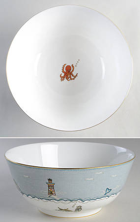 Sailor's Farewell 9" Round Serving Bowl