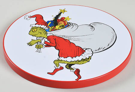The Grinch Lid for Round Medium Storage Tin