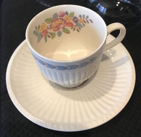 Burford Footed Cup & Saucer Set
