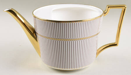 Anthemion Grey Teapot No Lid