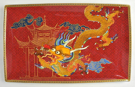 Lunar 16" Rectangular Serving Platter