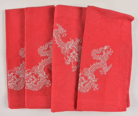 Lunar Linen Napkin - Set of 4