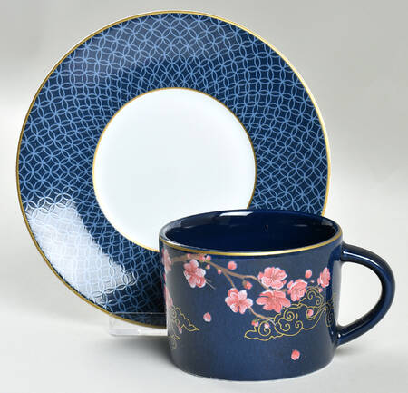 Lunar Flat Cup & Saucer Set
