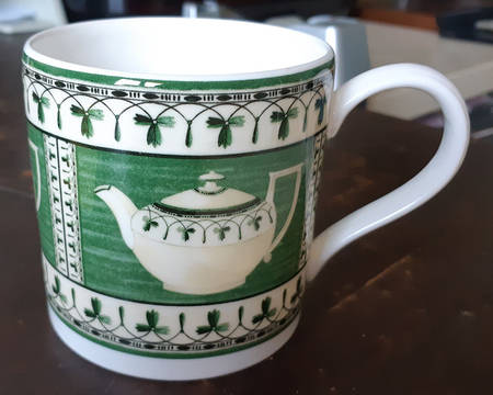 Green Teapot by Wedgwood