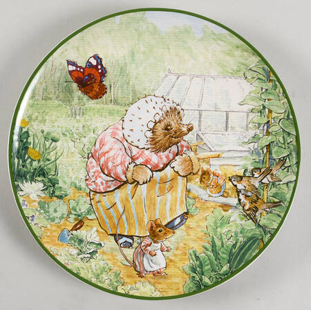 Peter Rabbit Salad Plate