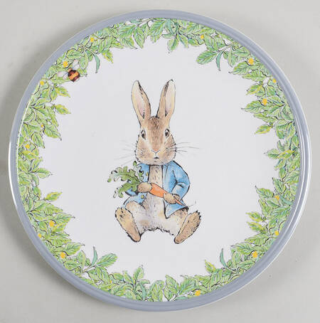 Peter Rabbit Melmac/Melamine Child's Plate