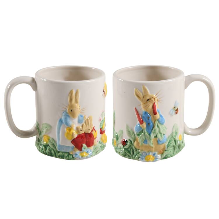 Peter Rabbit Figural Mug