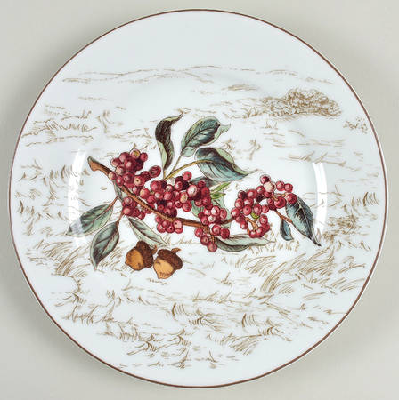 Plymouth Cornucopia Salad Plate