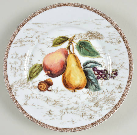 Plymouth Cornucopia Appetizer Plate