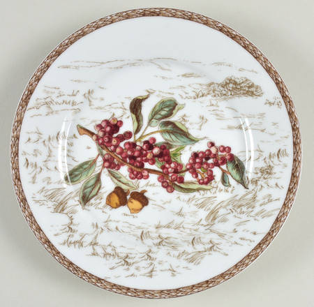 Plymouth Cornucopia Appetizer Plate