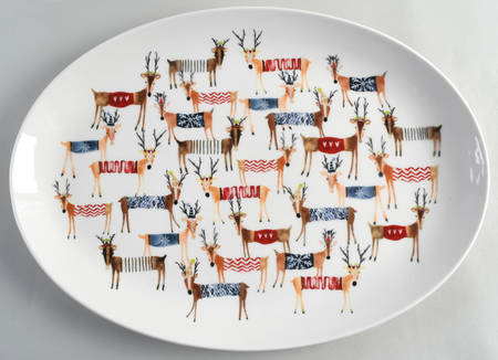 Natale 18" Oval Serving Platter