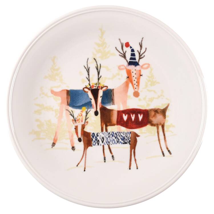 Natale Melmac/Melamine Child's Plate
