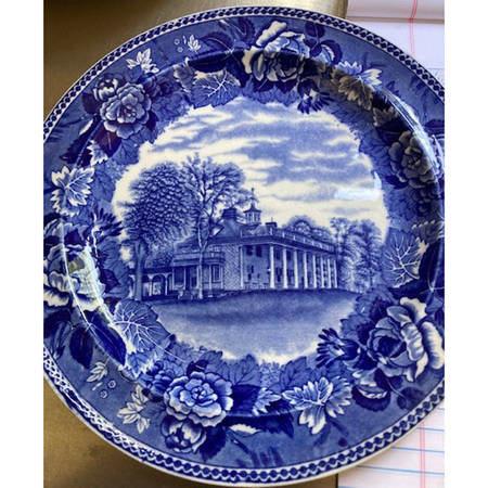 Mount Vernon Dinner Plate