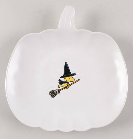 Peanuts Halloween Salad Plate