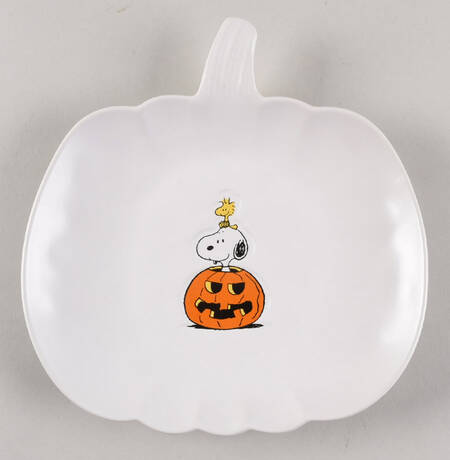 Peanuts Halloween Salad Plate