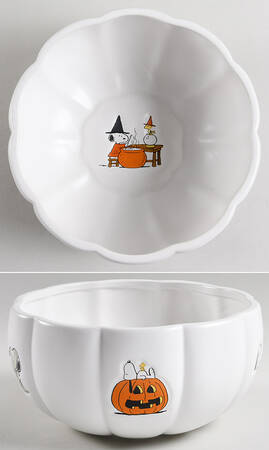 Peanuts Halloween 9" Round Serving Bowl
