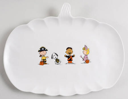 Peanuts Halloween 14" Oval Serving Platter