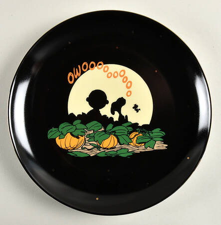 Peanuts Halloween Salad Plate