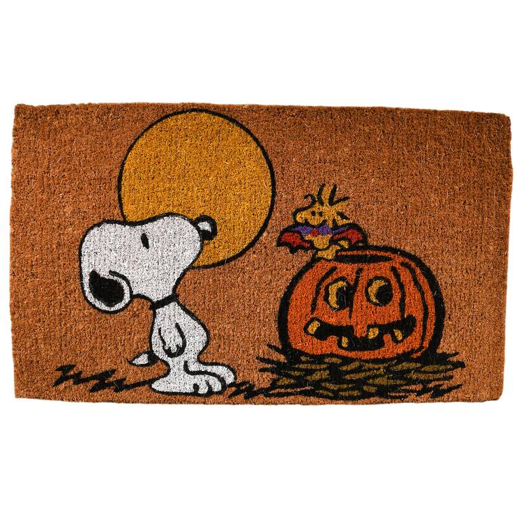 Peanuts Halloween Doormat