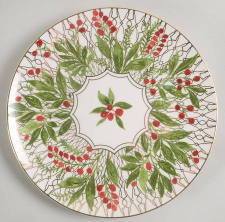Noel Salad Plate