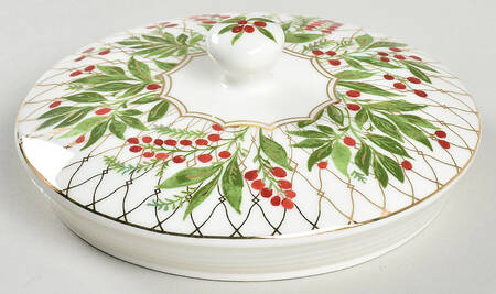 Noel Lid for Cookie Jar