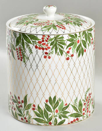Noel Cookie Jar & Lid