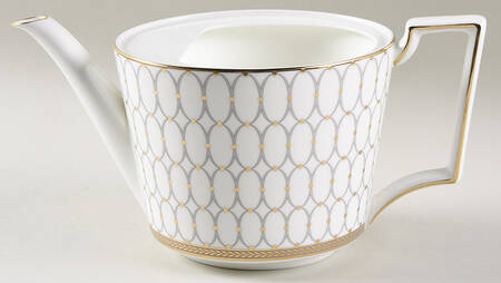 Renaissance Grey Teapot No Lid