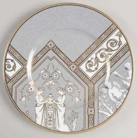 Renaissance Grey Accent Salad Plate