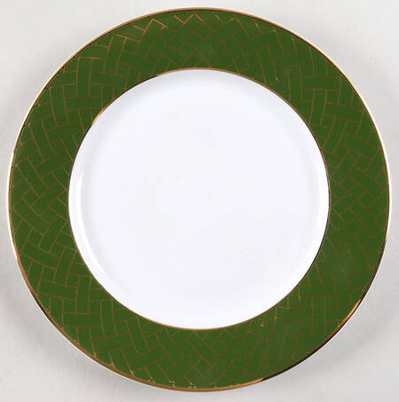 Garden Lattice Salad Plate