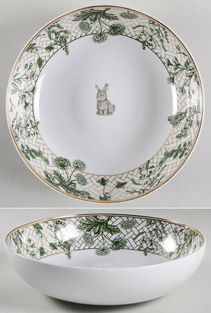 Garden Lattice 10" Round Serving Bowl